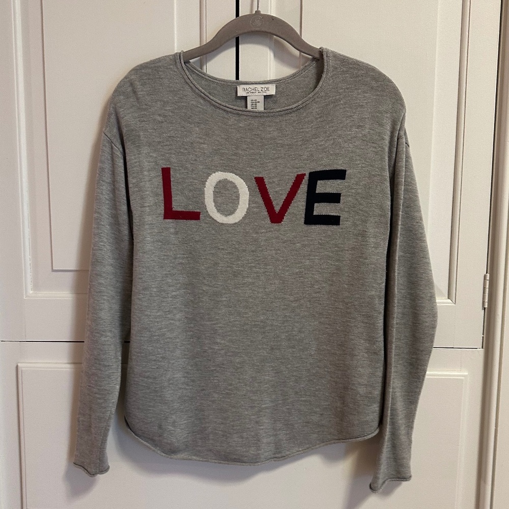 BUNDLE ❤️ Long Sleeve Sweater with LOVE Across Front, Size XS